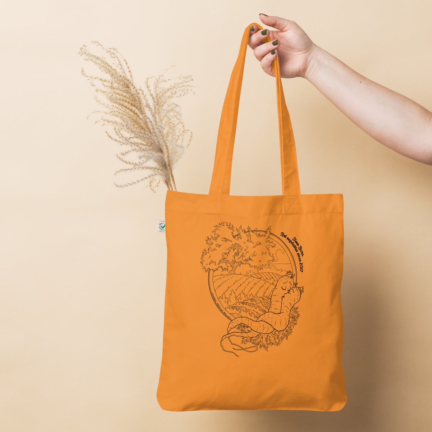 Organic Hot Vegetables Tote